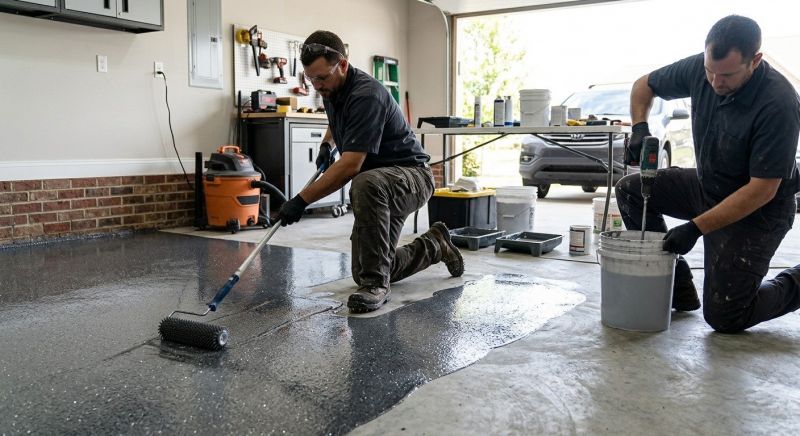 Concrete Epoxy Service in Charlotte, NC