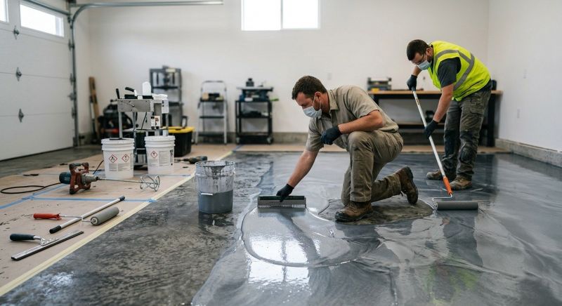 Epoxy Overlay Service in Charlotte, NC
