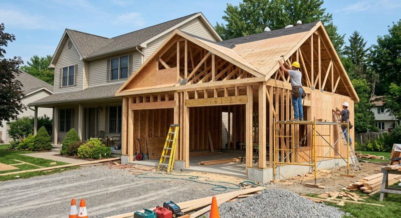 Garage Addition Installation in Katy, TX